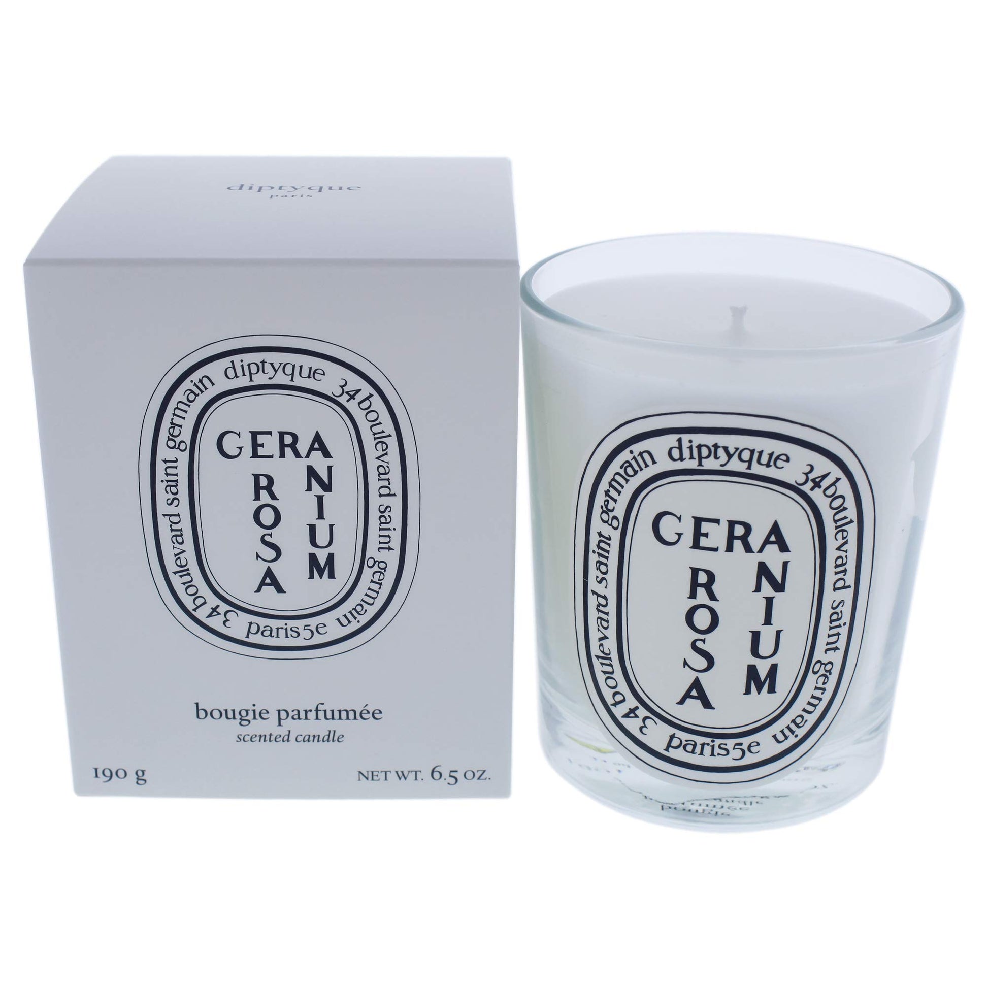 Diptyque Geranium Rosa Scented Candle 190 gr
