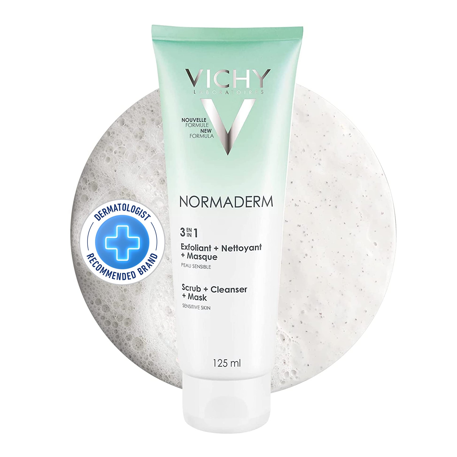 Vichy Normaderm Cleanser 3 In 1 Acne Treatment 125 ml