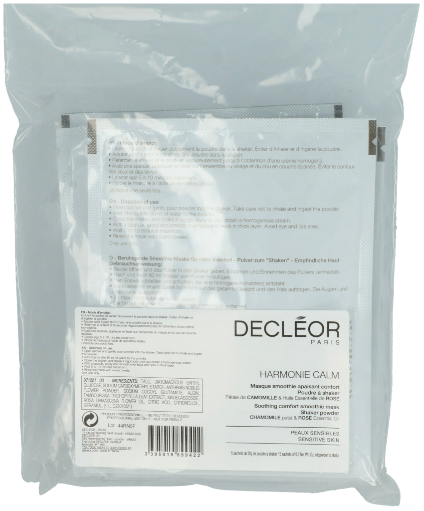 Decleor Harmonie Calm Pro Mask 100 gr