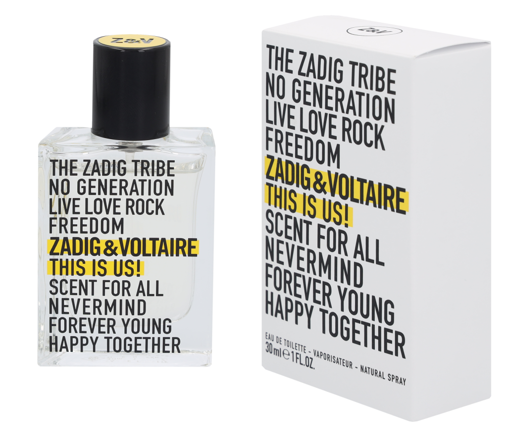 Zadig & Voltaire This is Us! Edt Spray 30 ml