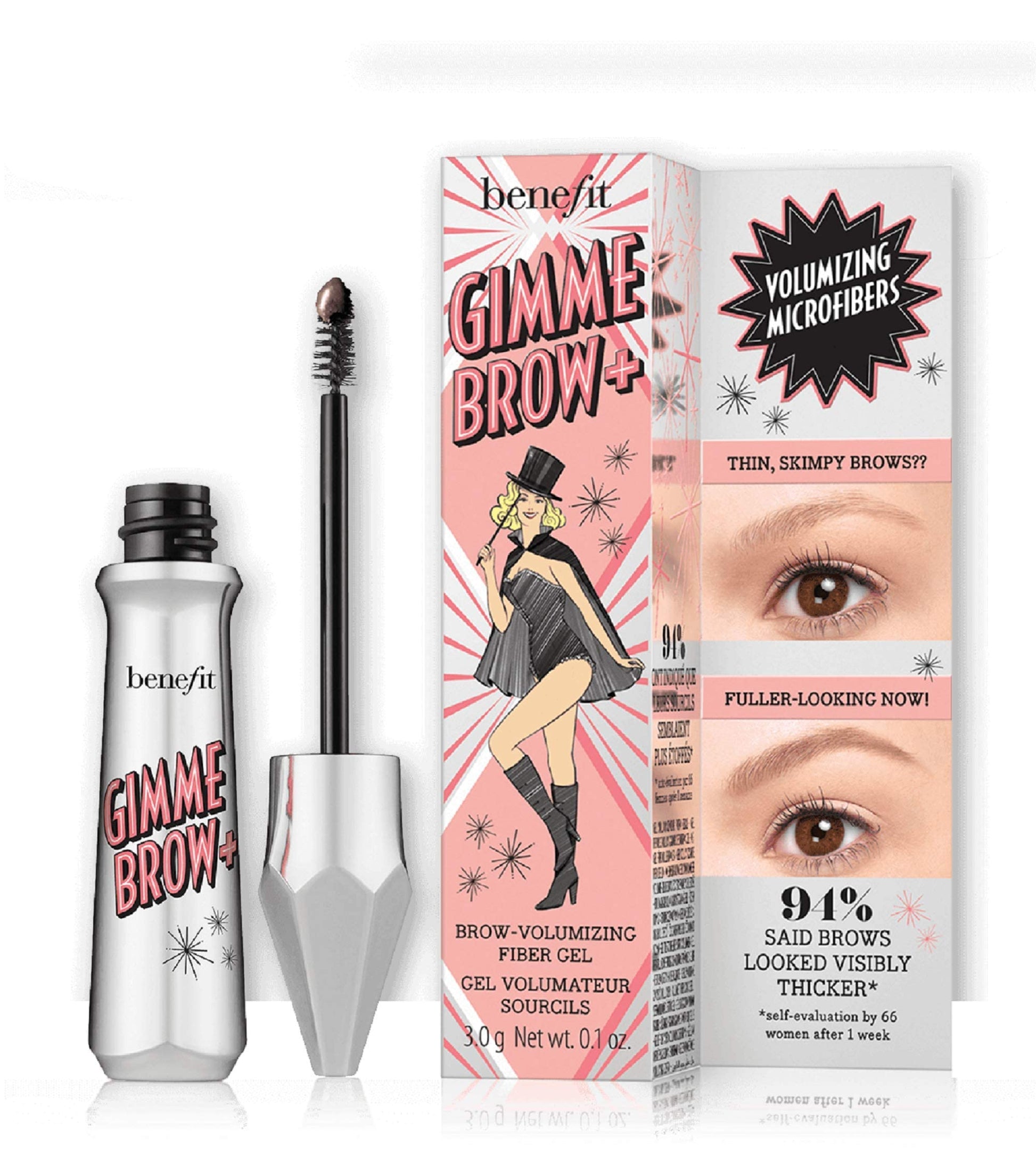 Benefit Gimme Brow+ Brow-Volumizing Fiber Gel 3 gr
