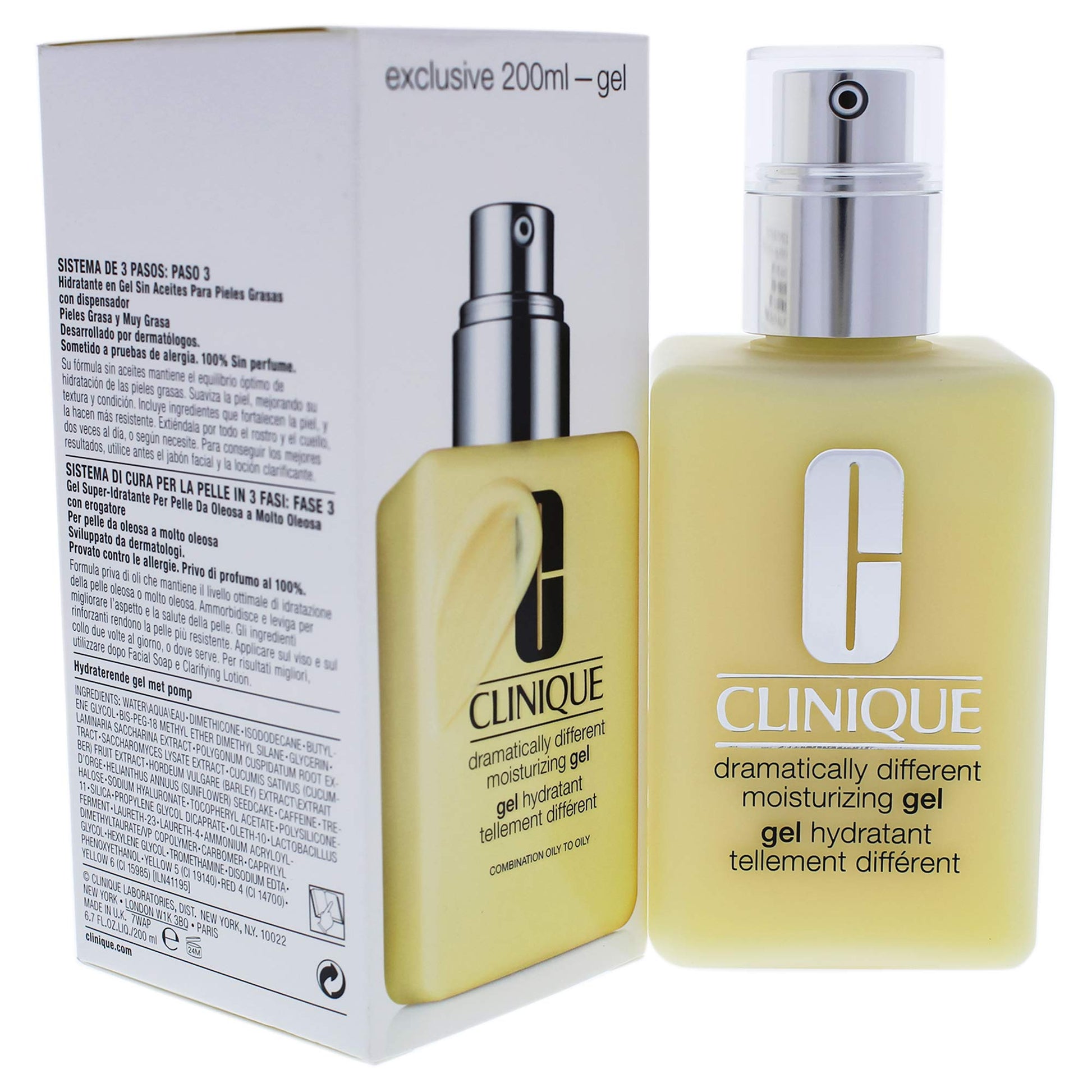 Clinique Dramatically Different Moisturizing Gel 200 ml