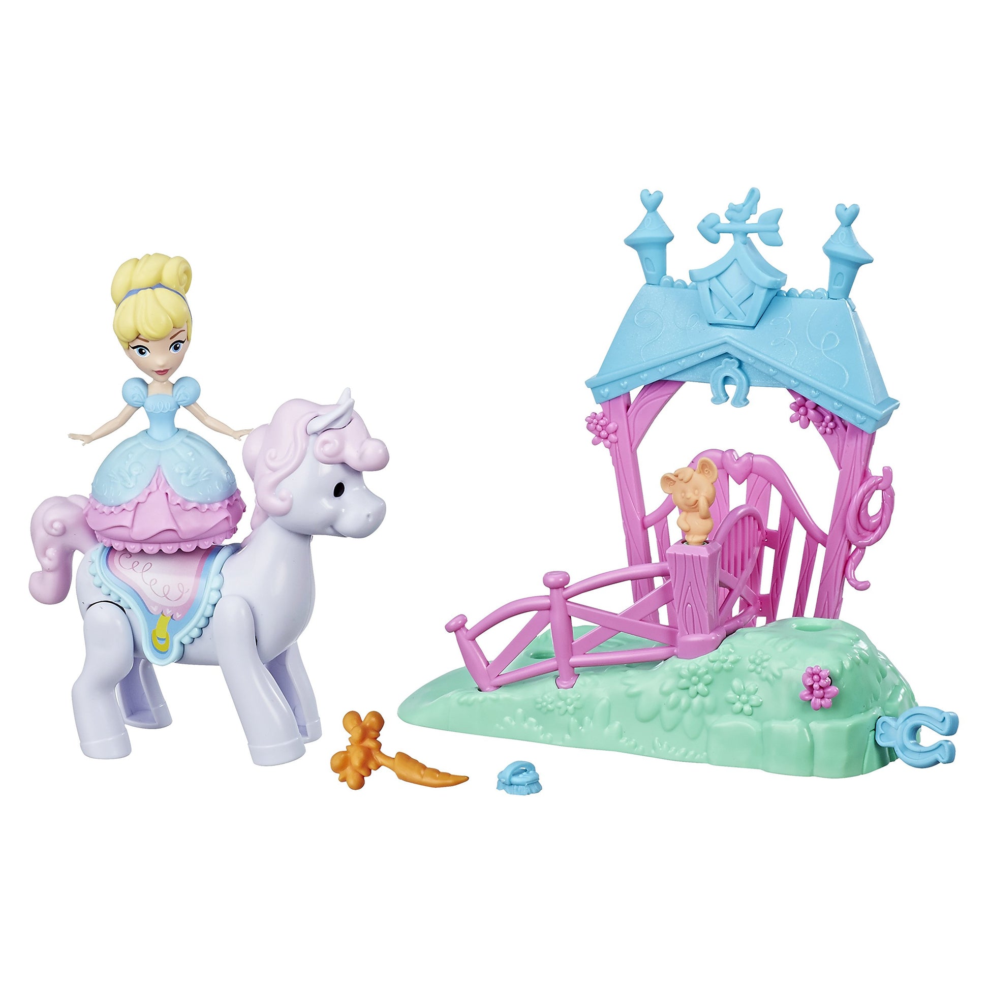 Hasbro Disney Princess Cinderella's Pony Ride Stable Set 1 stuk