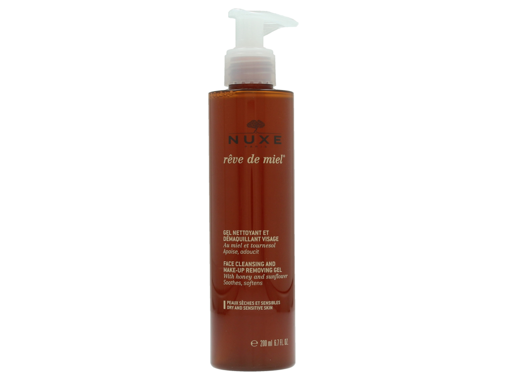 Nuxe Reve De Miel Face Cleansing & Makeup Removing Gel 200 ml