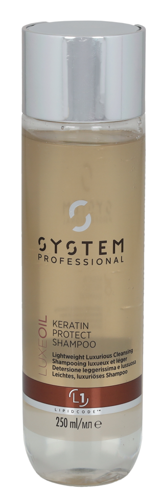 Wella System P. - Luxe Oil Keratin Protect Shampoo L1 250 ml