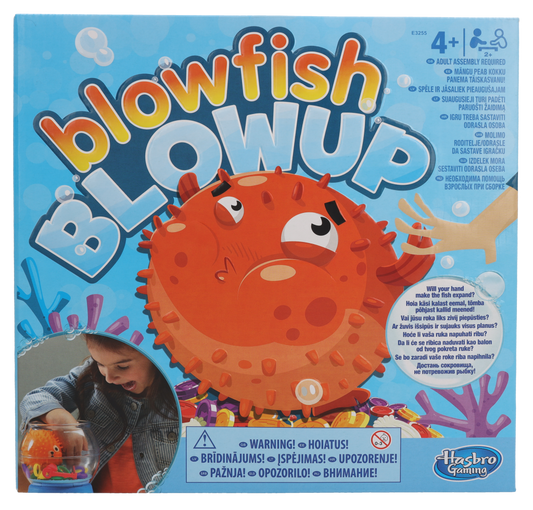 Hasbro Blowup Blowfish Game 1 stuk