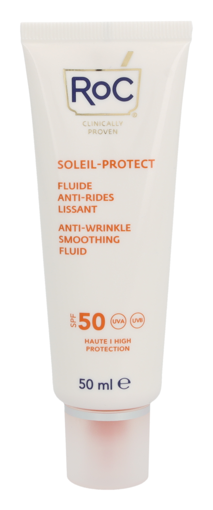 ROC Soleil-Protect Anti-Wrinkle Smoothing Fluid SPF50+ 50 ml