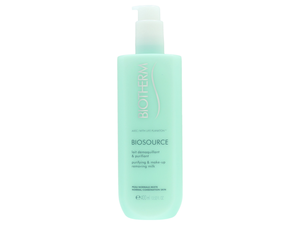 Biotherm Biosource Purifying &Makeup Removing Milk 400 ml