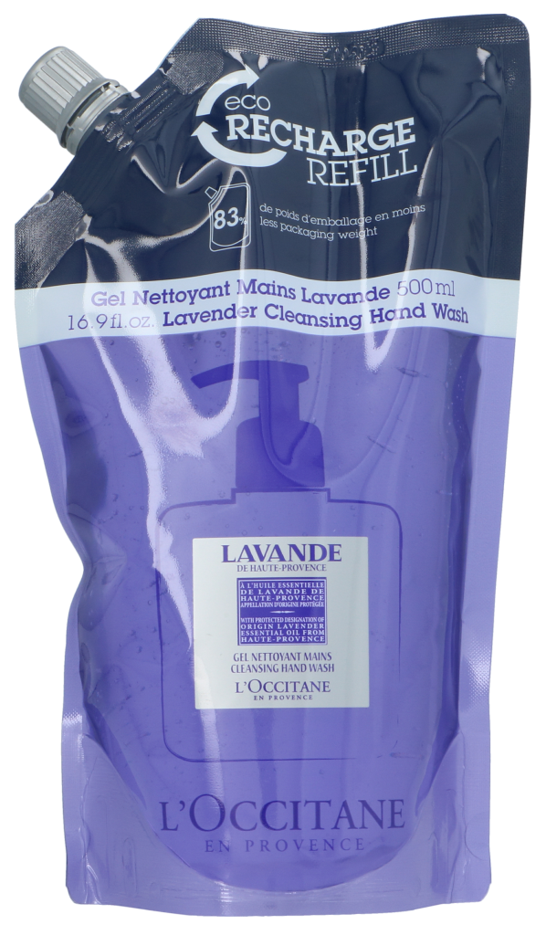 L'Occitane Cleansing Hand Wash - Lavender Refill 500 ml