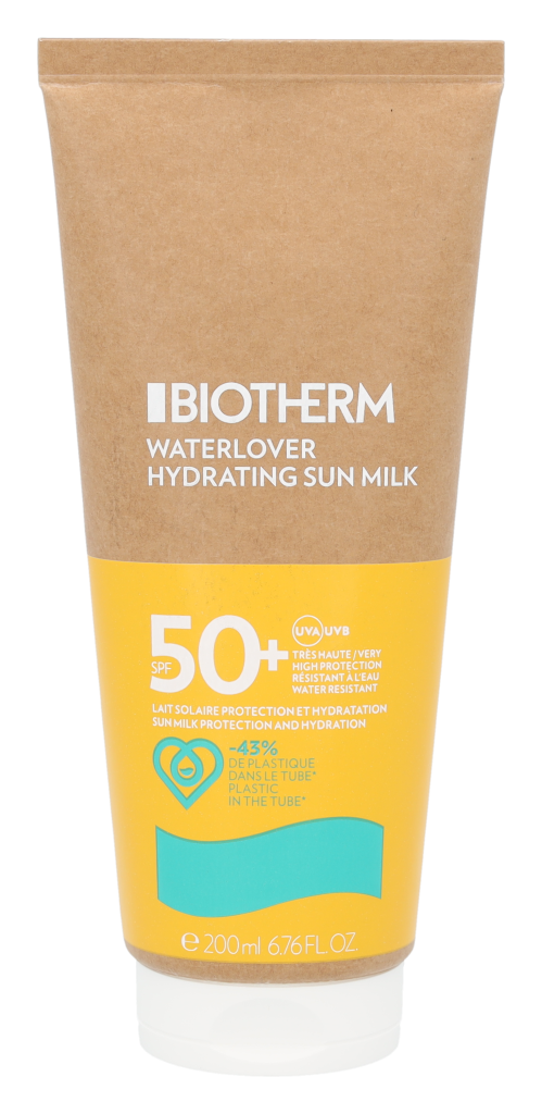 Biotherm Waterlover Hydrating Sun Milk Tube SPF50+ 200 ml