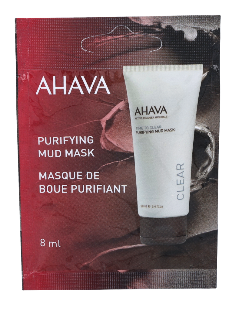 Ahava Time to Clear Purifying Mud Mask 8 ml