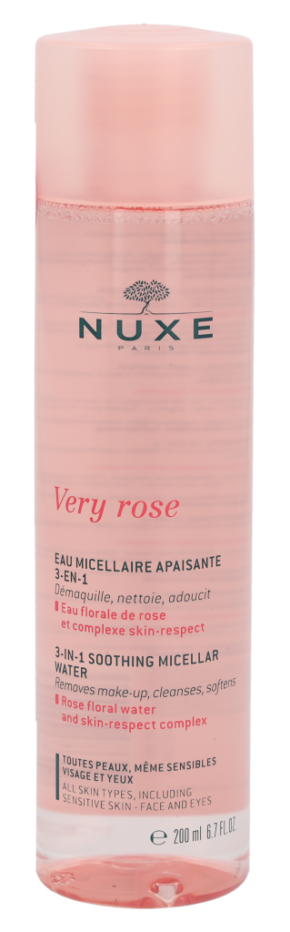 Nuxe Very Rose 3-In-1 Soothing Micellar Water 200 ml