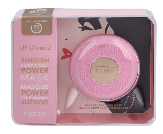 Foreo Ufo 2 Mini Power Mask & Light Therapy - Pearl Pink 1 stuk